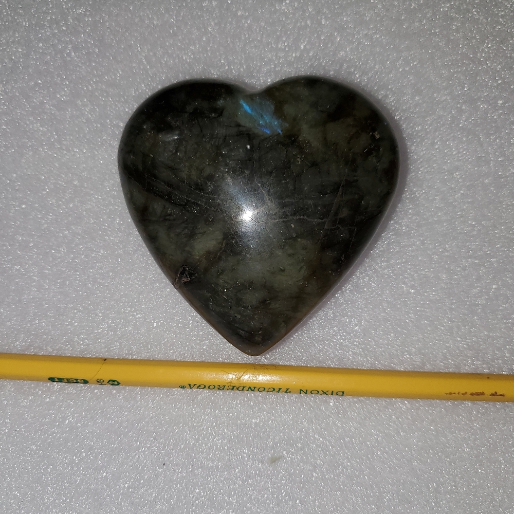 Labradorite heart - Picture 5 of 6
